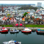 ドイツ港街｜海｜船